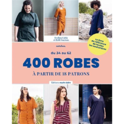 Livre 400 Robes à partir de 18 patrons - du 34 au 62