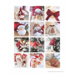 Livre Un Noël enchanté en feutrine