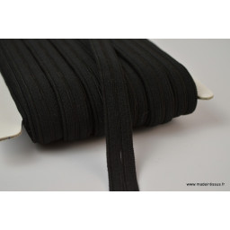 Boutonnière elastique 16mm coloris Noir
