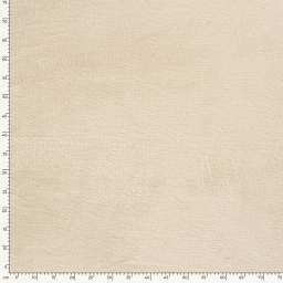 Tissu micro éponge de bambou Crème - OEKO TEX