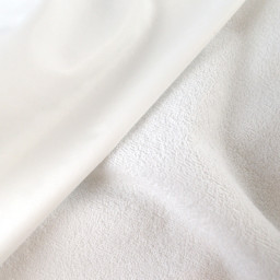 Tissu Alèse blanc imperméable - 195 cm