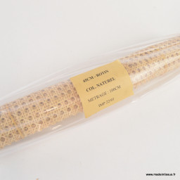 1 mètre de Rotin cannage en rouleau - largeur 45 cm