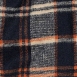 Tissu Tartan Écossais Loch Ness – Bleu marine