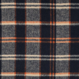 Tissu Tartan Écossais Loch Ness – Bleu marine
