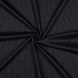Tissu maille rayures - bleu - Jersey Milano - OEKO TEX