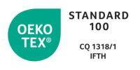 LABEL 1 : Oeko tex classe 1 n° CQ 1318/1